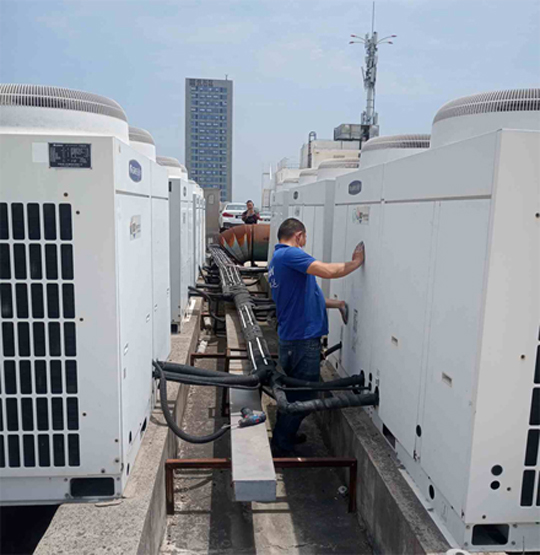 桂阳中央空调制热和不制冷系统维修方法